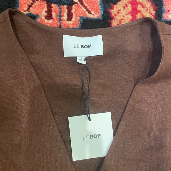 Button up linen dress - Picture 2 of 2